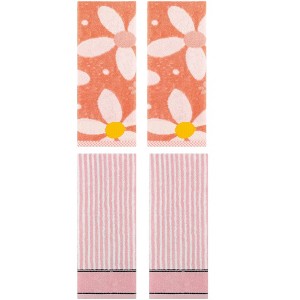 REGALWOVEN 4 Pcs Bathroom Pure Cotton Soft Absorbent Hand Towels 13 x 29 Inch - 1 of 4