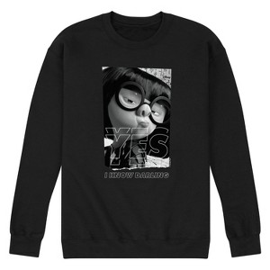 Men's - The Incredibles - Edna Yes Darling Graphic Fleece Sweatshirt - 1 of 4