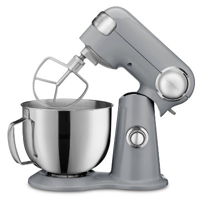 Cuisinart Sm-50rfr 5.5-quart Stand Mixer, Brushed Chrome, Red - Certified  Refurbished : Target