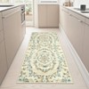 1160Gsm 100% Polyester 350g Faux  Washable Foldable Printed Carpet Modern Floral Carpet Living Room Carpet Bedroom Carpet - 3 of 4