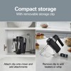 Hamilton Beach 6 Speed Hand Mixer with Storage Clip and Stir Button 3 Attachments Black 62628: 300W Kitchen Mixer - 4 of 4