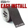 Tape Plus Anti Slip Tape For Stairs (Black 4" x 40 Feet Wide Tread) Waterproof Grip Tape For Outdoor/Indoor - 3 of 4