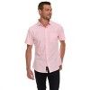 Canada Weather Gear Men’s Short Sleeve Button-Up Shirt – Stretch Dress Shirt – Wrinkle Resistant, Moisture Wicking - 4 of 4