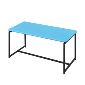 Syemin End Tables 3 Piece Blue Coffee Table and End Table Set, Small Side Tables Living Room, Narrow Side Table, Blue, 19"*39.5"*18.5" - 1 of 4