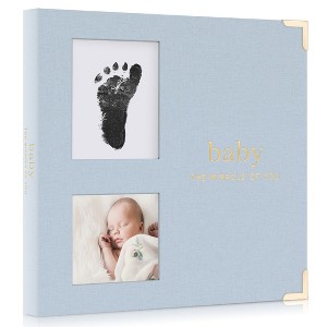 ZICOTO Baby Memory Book – 5-Year Keepsake Journal with Photo Slots