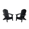 WestinTrends Tuscany HIPS¬¨‚Ä†Outdoor¬¨‚Ä†Patio¬¨‚Ä†Folding¬¨‚Ä†Adirondack¬¨‚Ä†Chair (Set of 2) - 3 of 4