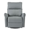 Adult Electric Rotating Rocking Recliner, 270-degree Rotating Rocking Recliner, Small Electric Recliner Suitable For Small Spaces - 3 of 4
