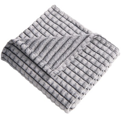 Plush Soft Flannel Baby Blanket, Warm and Cozy Unisex Toddler Blanket, 30x40 Inches - NTBAY