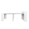 NicBex Multi-fuctional Extendable Wooden Dining Table with Storage Cabinet,Modern Large Kitchen Table,Dining Room Furniture - 4 of 4