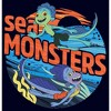 Juniors Womens Luca Sea Monsters T-Shirt - 2 of 4