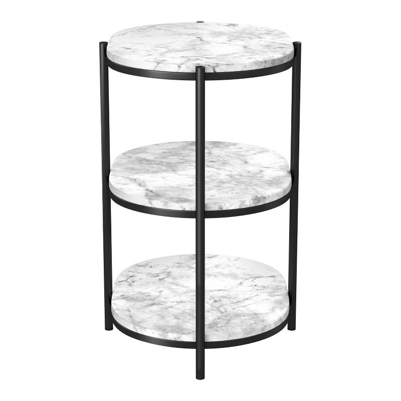 Crail Faux Marble Top Side Table - miBasics, 4 of 8