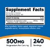 Nutricost Magnesium Complex (500mg) 240 Capsules - Magnesium Oxide, Citrate, and Glycinate, Gluten Free and GMO-Free - 2 of 4