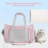 BABYYER Travel in Style: Portable Pet Carrier for Small Pets up to 15 Lbs- Airline Approved, Collapsible & Comfortable cat - 2 of 4