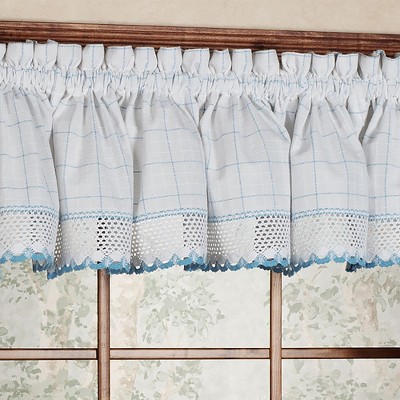 Sweet Home Collection | Adirondack Cotton Kitchen Window Curtains ...