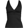 Lands' End Women's D-Cup V-Neck Plunge X Back Tankini Top - image 3 of 4