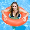 Swim Central 35" Inflatable Neon Orange Swimming Pool Inner Tube - 2 of 2