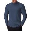 COOFANDY Mens Mock Turtleneck Long Sleeve Shirts Basic Thermal Turtle Neck Undershirt Lightweight Pullover Sweaters Top - 3 of 4