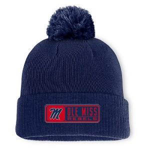 NCAA Ole Miss Rebels Cuffed Pom Hat - 1 of 2