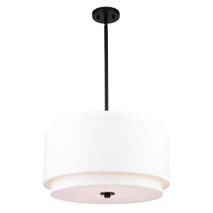 Vaxcel Burnaby 4 - Light Pendant in  Black - 1 of 4