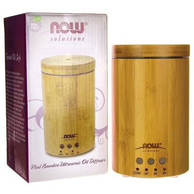 NOW Foods Real Bamboo Ultrasonic Oil Diffuser.