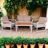 Courtyard Casual Catalina 3 pc Club Chair Chat Set - 2 of 4
