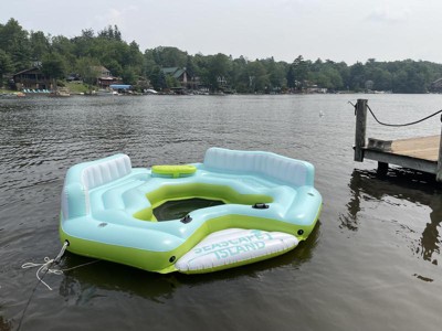 Intex key largo inflatable best sale island raft