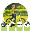 VisioGear Kids Bike,16 Inch Kids' Bicycle with Training Wheels for Boys Age 4-7 Years, Yellow & Black, 43.3"*22.8"*29.6" - 4 of 4