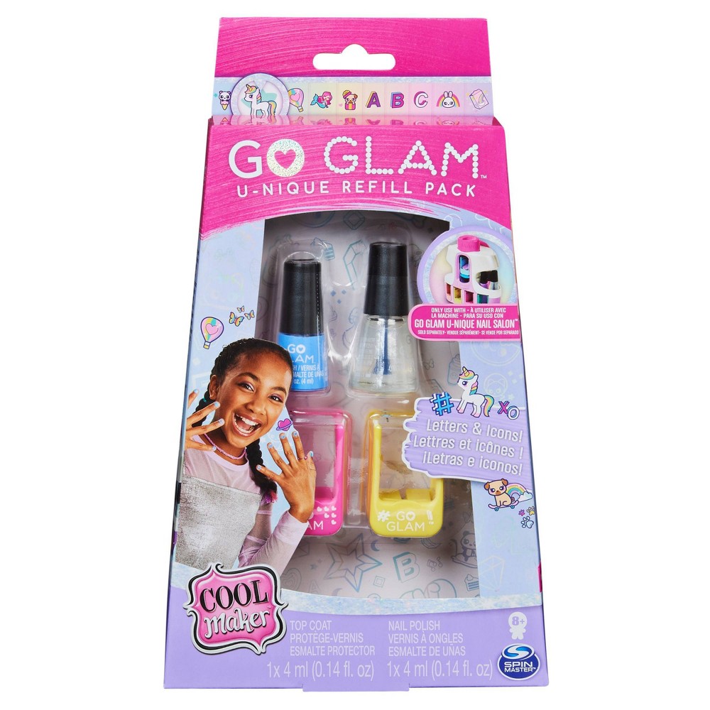 Cool Maker Go Glam U-nique Nail Refill Pack **some damage on box**