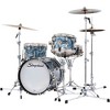 Slingerland Radio King 4-Piece Shell Pack With 18" Bass Drum and Snare Black Diamond Pearl - 3 of 4