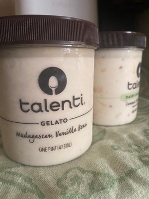 Lot of 6 Pint Size (473 mL) Talenti Gelato Empty Jar Screw Top