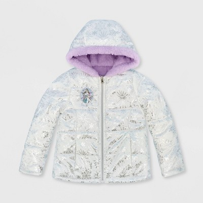 target girls puffer jacket