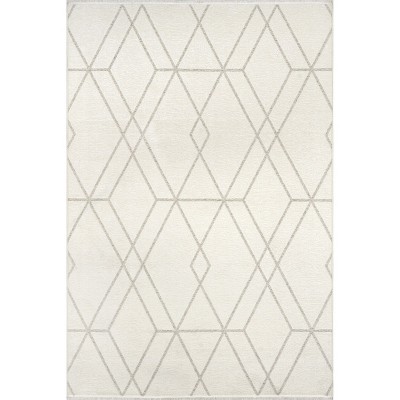 nuLOOM Sinclair Versa Collection Reversible SuperiorWash Machine Washable Stain-Resistant Indoor Area Rug