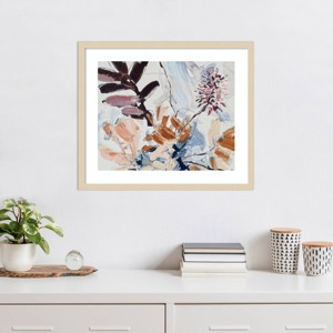 Amanti Art A Leafy Endeavour II by Urban Road Wood Framed Wall Art Print - 1 of 4