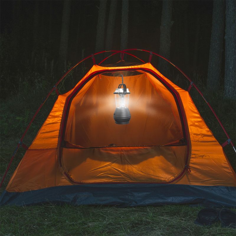 Fleming Supply 4-Way LED Emergency Camping Lantern - Black, 3 of 7