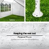 Party Tent,10x30 Tents for Parties,Outdoor Wedding Tent for Parties Patio Gazebo Shelter with 5 Removable Sidewalls,Party Wedding BBQ Events Tent - 3 of 4
