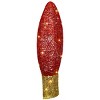 20" Prelit Red Christmas Light Bulb Decoration - National Tree Company - 3 of 4