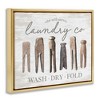 Stupell Industries Rustic Laundry Clothespins, 21" x 17" - 3 of 4