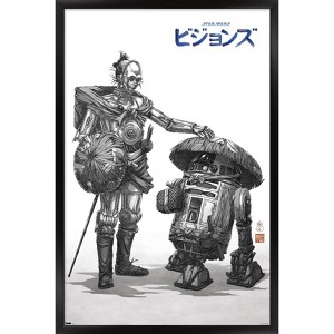 Trends International Star Wars: Visions - Droids Framed Wall Poster Prints - 1 of 4