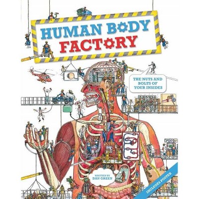 The Human Body Factory - by  Dan Green (Hardcover)