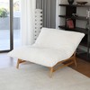 versized Chaise Lounge Chair,47.24" Recliner Sofa Chair, Accent Chair,Sleeper Sofa Bed with Removable Upholstered for Reading Bedroom - 3 of 4