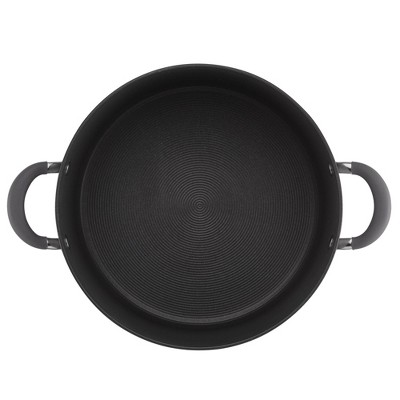 Circulon Radiance 10-Quart Gray Hard-Anodized Aluminum Stockpot