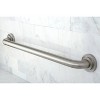 12" Manhattan Decorative Grab Bar Brushed Nickel - Kingston Brass - 3 of 3