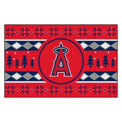 MLB Los Angeles Angels 19"x30" Holiday Sweater Rug