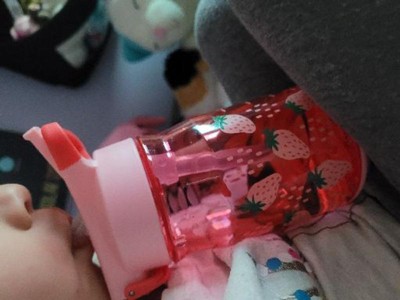 Reduce 14oz Plastic Hydrate Tritan Kids Water Bottle With Straw Lid Berry  Sweet : Target