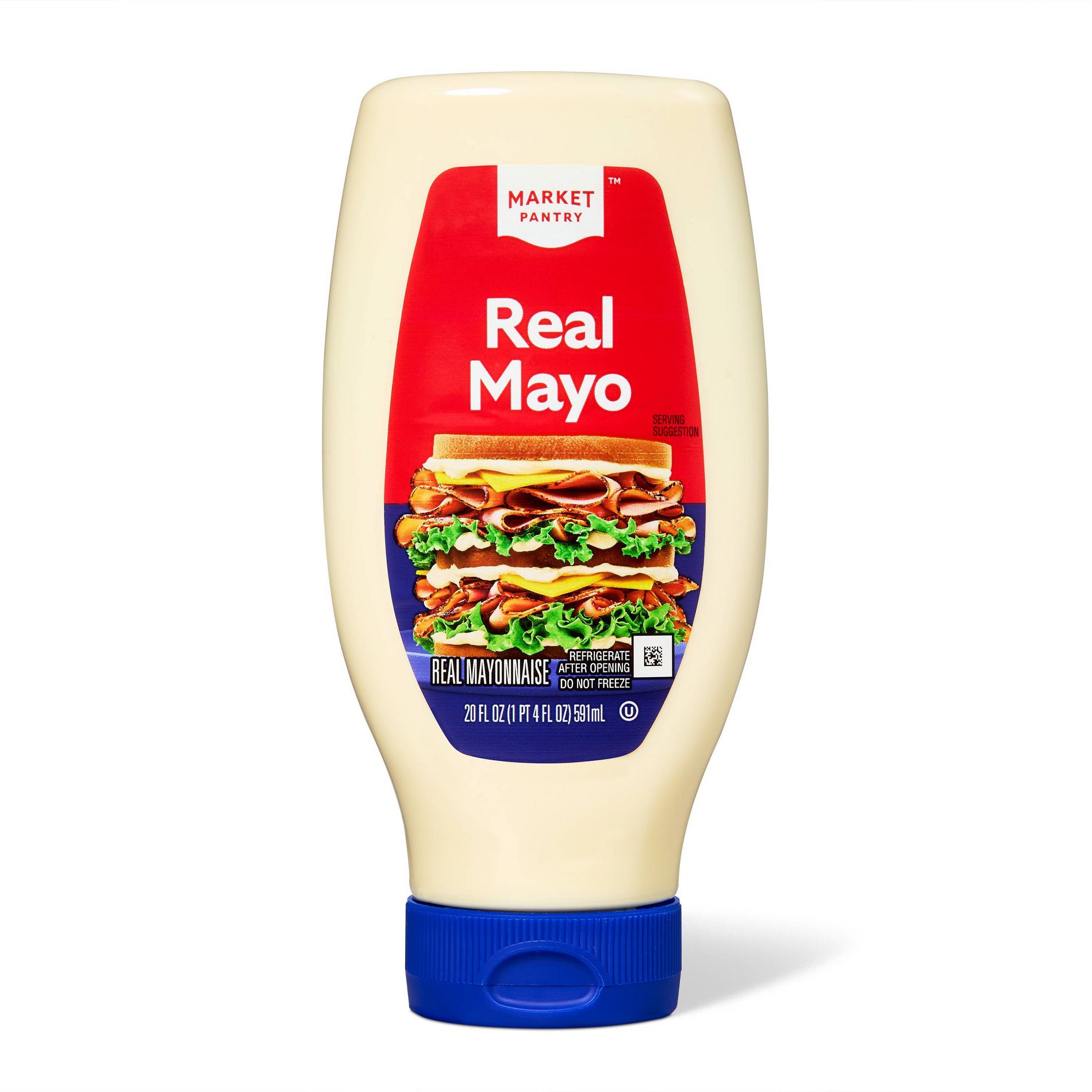 Squeeze Mayonnaise - 20 fl oz - Market Pantry™