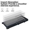 Syemin Treadmills Pad Running 2.5HP Cushioned Belt Folding Portable Treadmill Spacious Surface Under Desk Home Gym Exersice, Black, 45.7"*19.1"*4.2" - 3 of 4