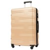 20" Carry On Luggage, Hardshell Expandable Suitcase with TSA Lock, Quiet Spinner Wheels, Top and Side Handles for Travel - 2 of 4