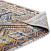 Modway Florita Distressed Southwestern Aztec 4x6 Area Rug - Multi Color,  100% Soft cross-woven polyester ,  Tight Low Pile Weave - 4 of 4