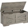 Coucheta 39.4" Farmhouse Storage Bench with Lid, Toy Chest with Soft-Close Hinge & 350lb Capacity, Style Entryway Storage Trunk - 2 of 4