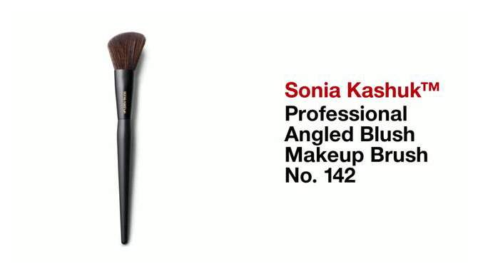 Sonia Kashuk&#8482; Professional Angled Blush Makeup Brush No. 142, 2 of 6, play video